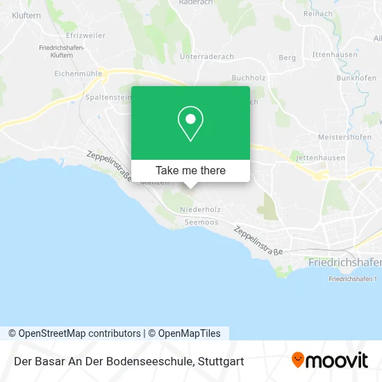 Der Basar An Der Bodenseeschule map