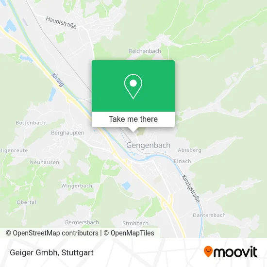 Geiger Gmbh map