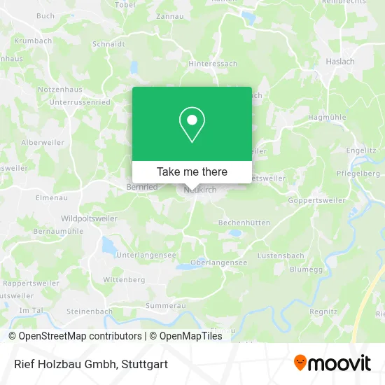Rief Holzbau Gmbh map