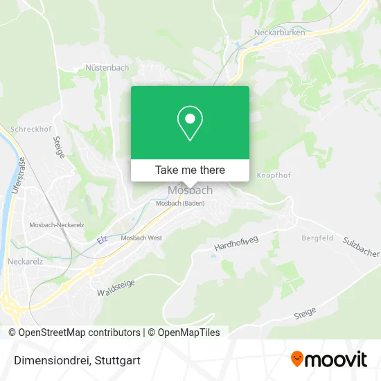 Dimensiondrei map