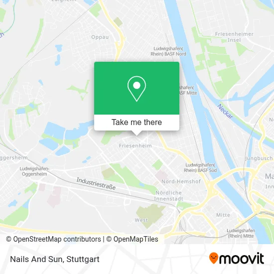 Nails And Sun map