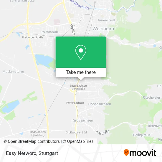 Easy Networx map