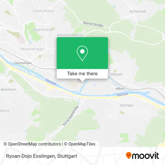 Ryoan-Dojo Esslingen map