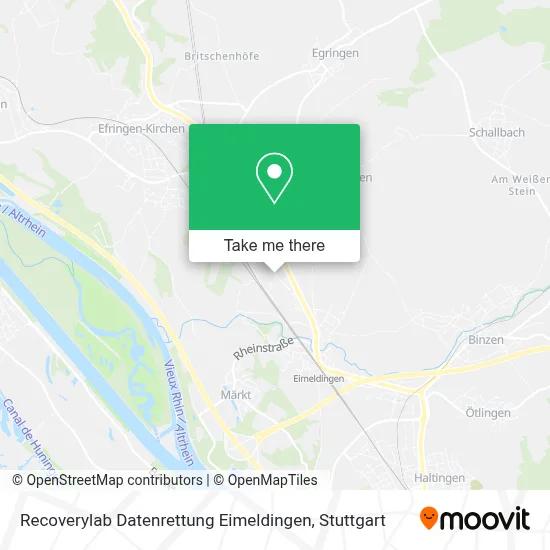 Recoverylab Datenrettung Eimeldingen map