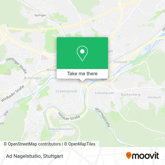 Ad Nagelstudio map