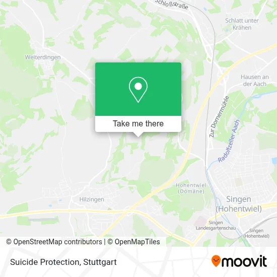 Suicide Protection map