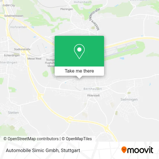 Automobile Simic Gmbh map
