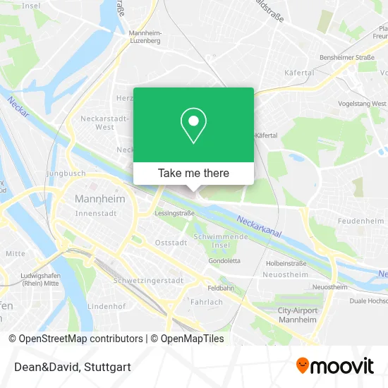 Dean&David map