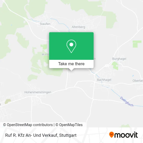 Ruf R. Kfz An- Und Verkauf map
