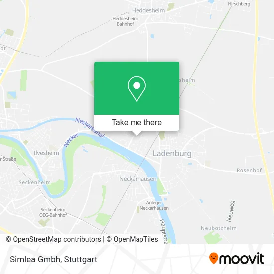Simlea Gmbh map