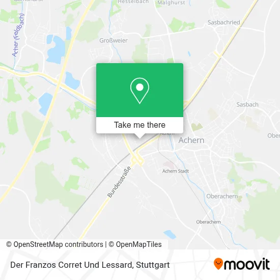 Der Franzos Corret Und Lessard map