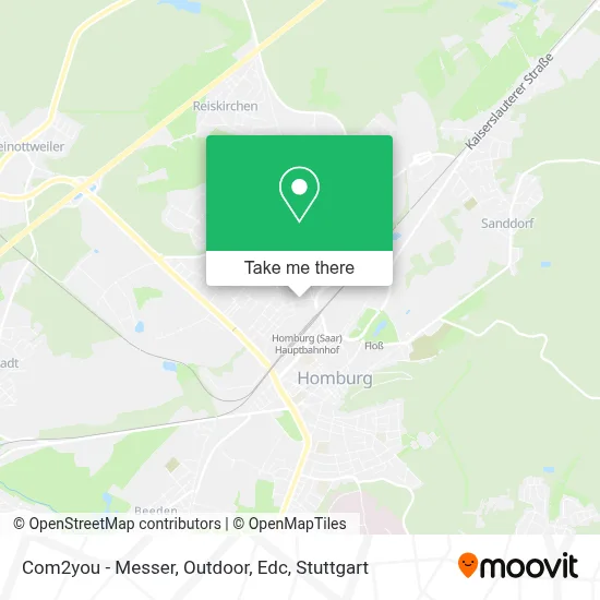 Com2you - Messer, Outdoor, Edc map