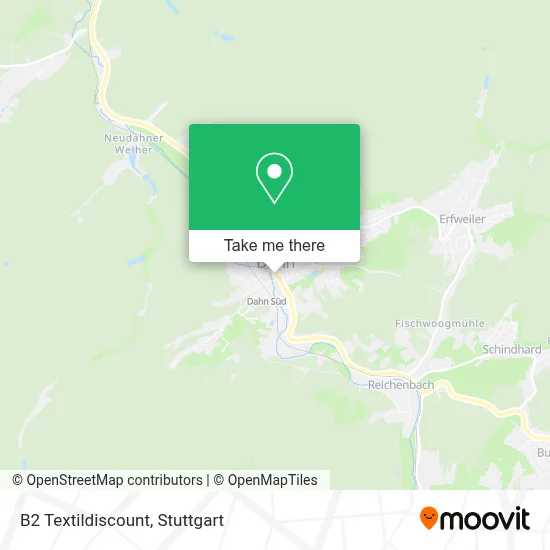 B2 Textildiscount map
