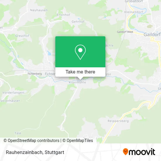 Rauhenzainbach map