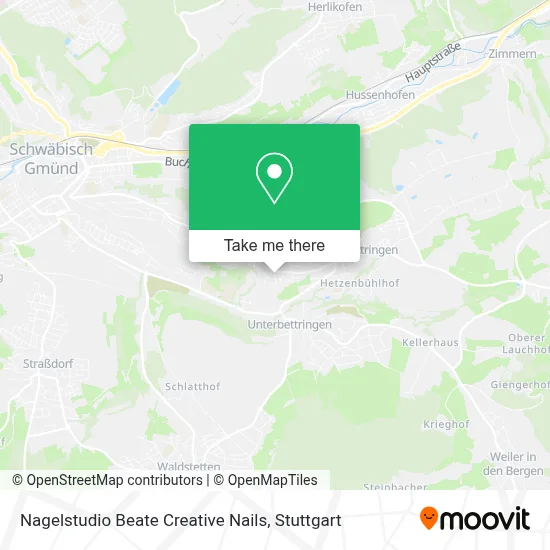 Nagelstudio Beate Creative Nails map