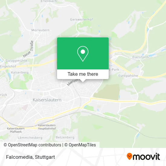 Falcomedia map