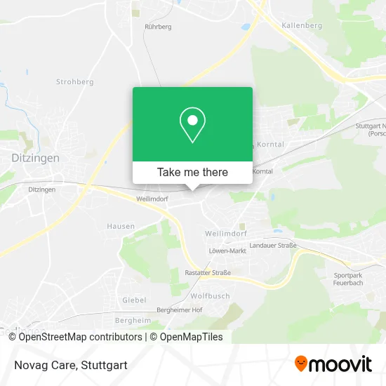 Novag Care map