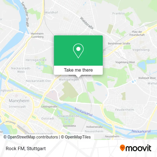 Rock Fm map