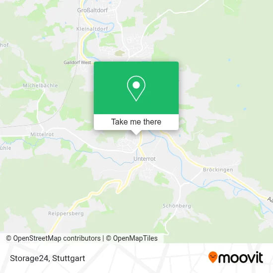 Storage24 map