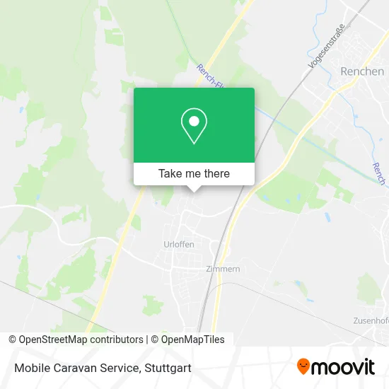 Mobile Caravan Service map