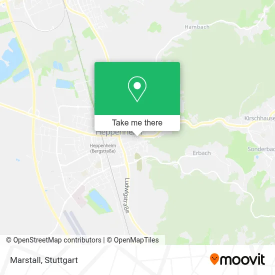 Marstall map