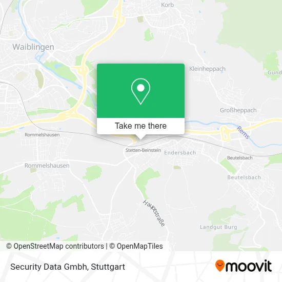 Security Data Gmbh map