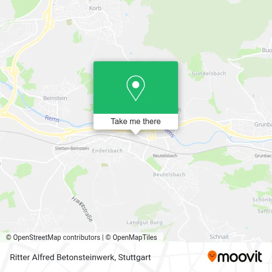 Ritter Alfred Betonsteinwerk map