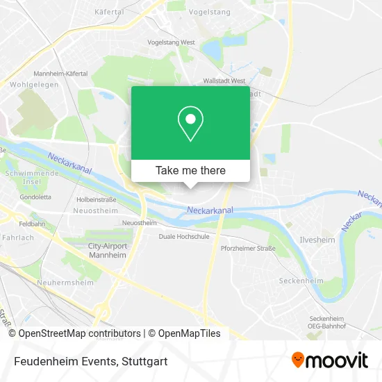 Feudenheim Events map