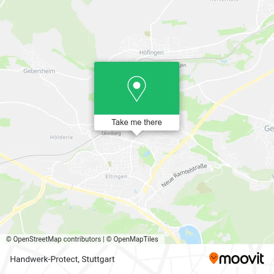 Handwerk-Protect map