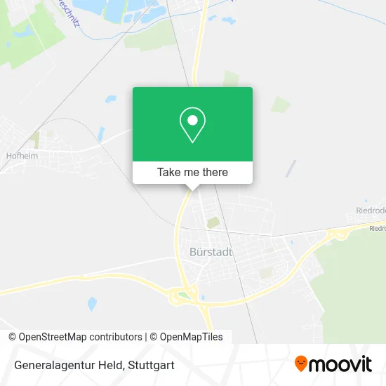 Generalagentur Held map