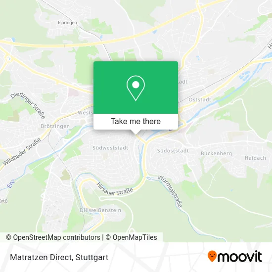 Matratzen Direct map