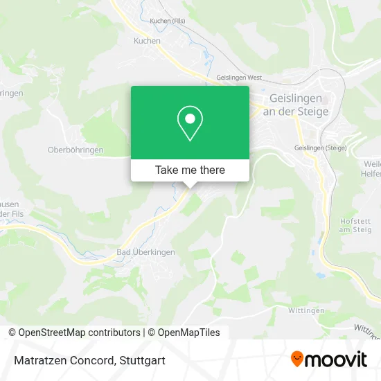 Matratzen Concord map