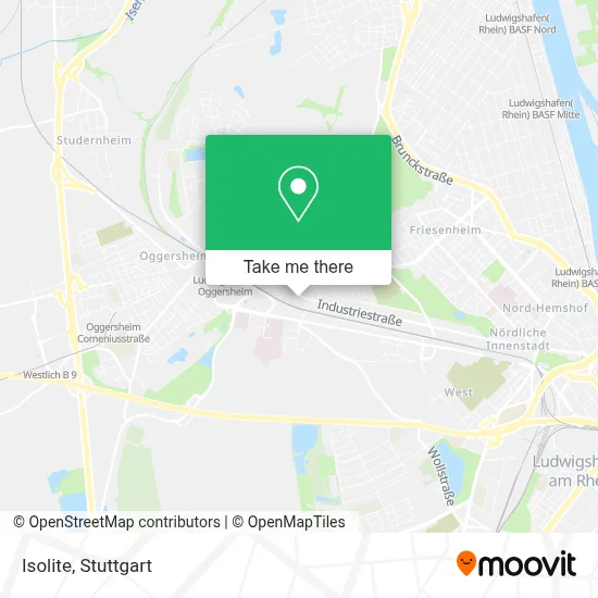 Isolite map