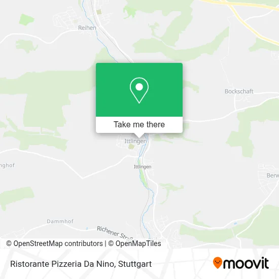 Ristorante Pizzeria Da Nino map
