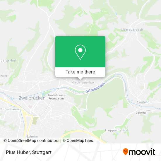 Pius Huber map