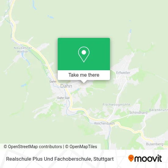 Realschule Plus Und Fachoberschule map