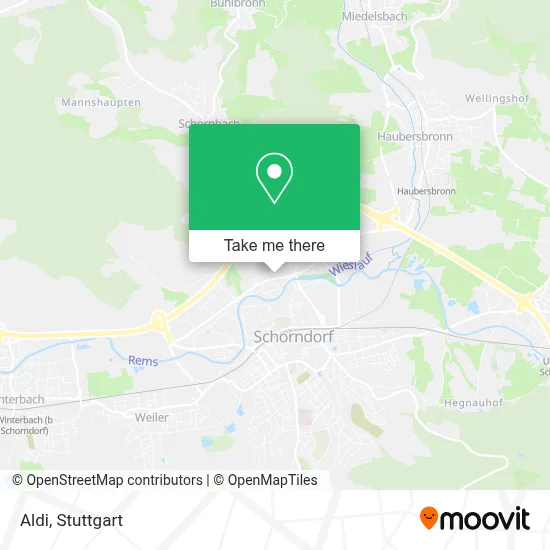 Aldi map