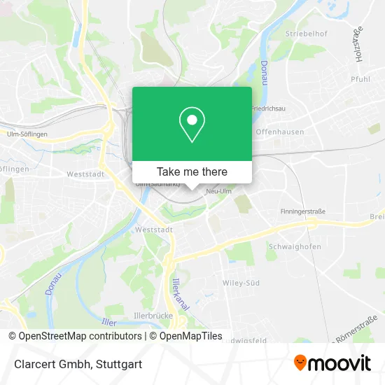 Clarcert Gmbh map
