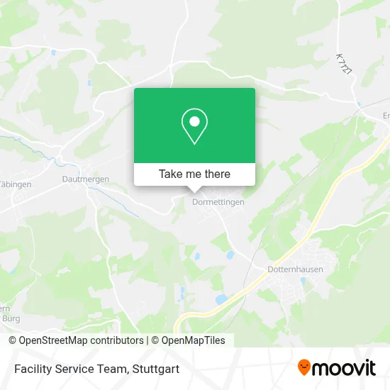 Facility Service Team map