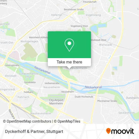 Dyckerhoff & Partner map
