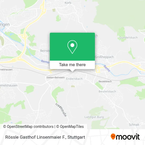 Rössle Gasthof Linsenmaier F. map