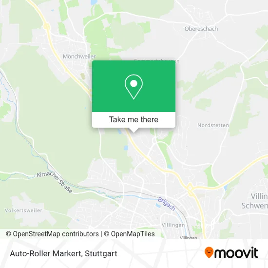 Auto-Roller Markert map