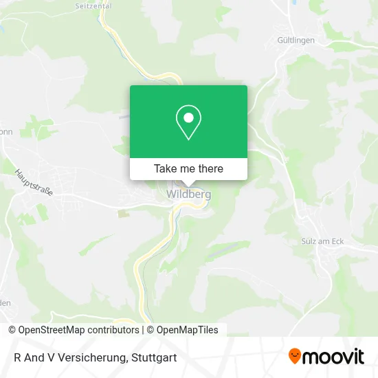 R And V Versicherung map