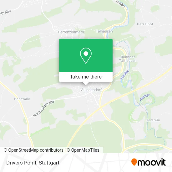 Drivers Point map