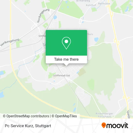 Pc Service Kurz map