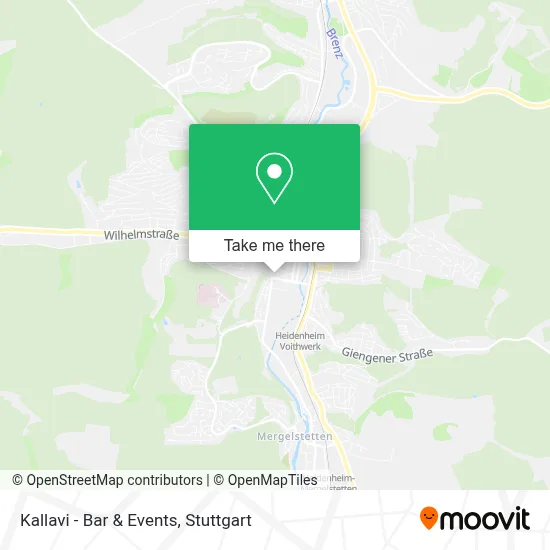 Kallavi - Bar & Events map