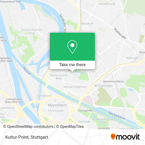 Kultur Point map