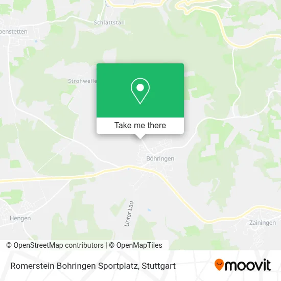 Romerstein Bohringen Sportplatz map