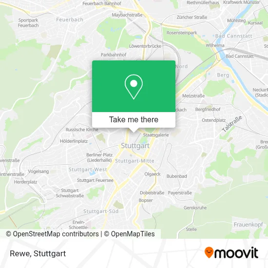 Rewe map