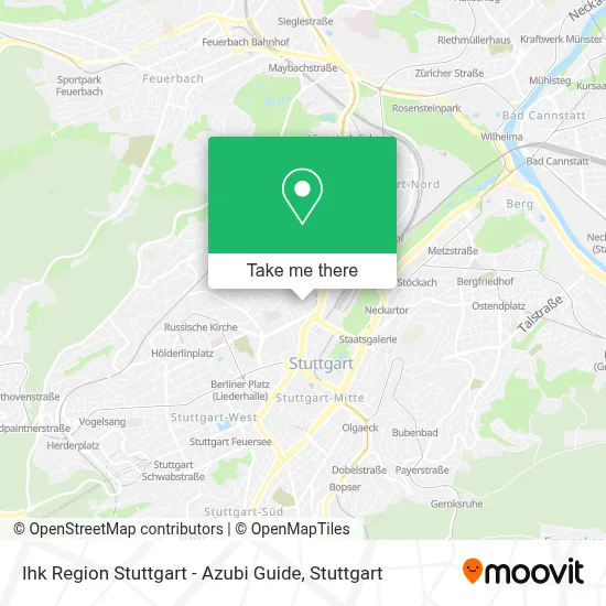 Ihk Region Stuttgart - Azubi Guide map